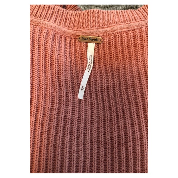 Free People Allure Pullover Sweater - Dusty Pink - Picture 5 of 8